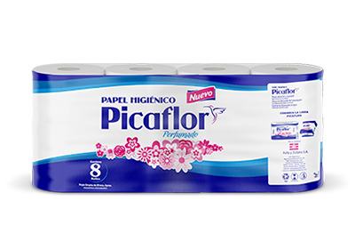 Papel Higiénico Picaflor Blanco X 8